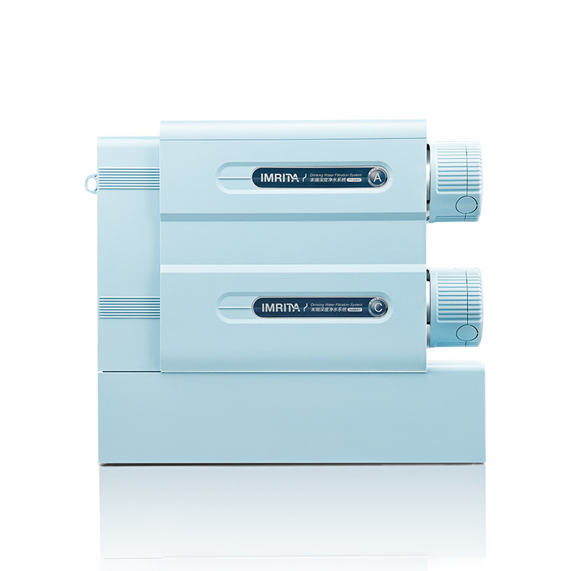 Система 120W очистителя воды дома ROHS 600GPD освещает - голубой цвет
