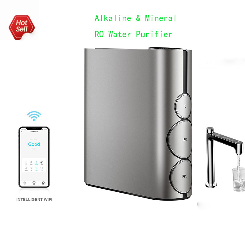 IMRITA Tankless 800 GPD фильтр воды щелочная минеральная вода обратный осмос RO система очиститель воды для домашнего использования