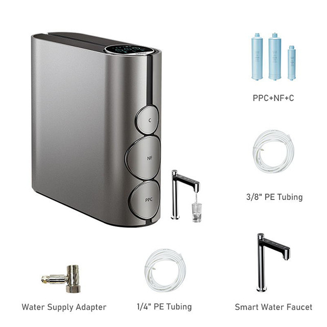 IMRITA Tankless 800 GPD фильтр воды щелочная минеральная вода обратный осмос RO система очиститель воды для домашнего использования